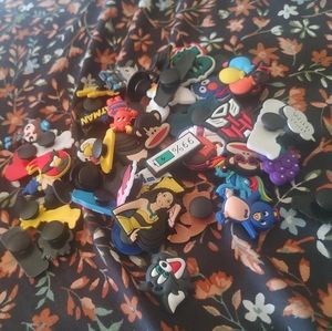 Jibbitz large pack about 53 pieces